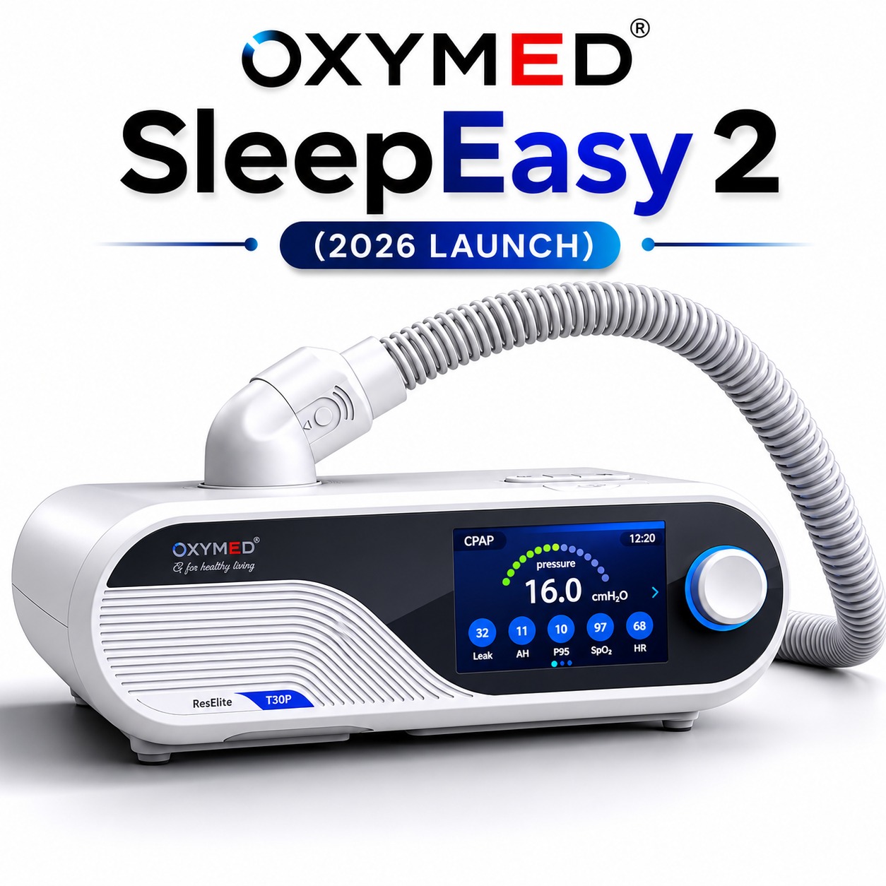 OXYMED SleepEasy 2 AutoCPAP with wireless SpO2 monitoring