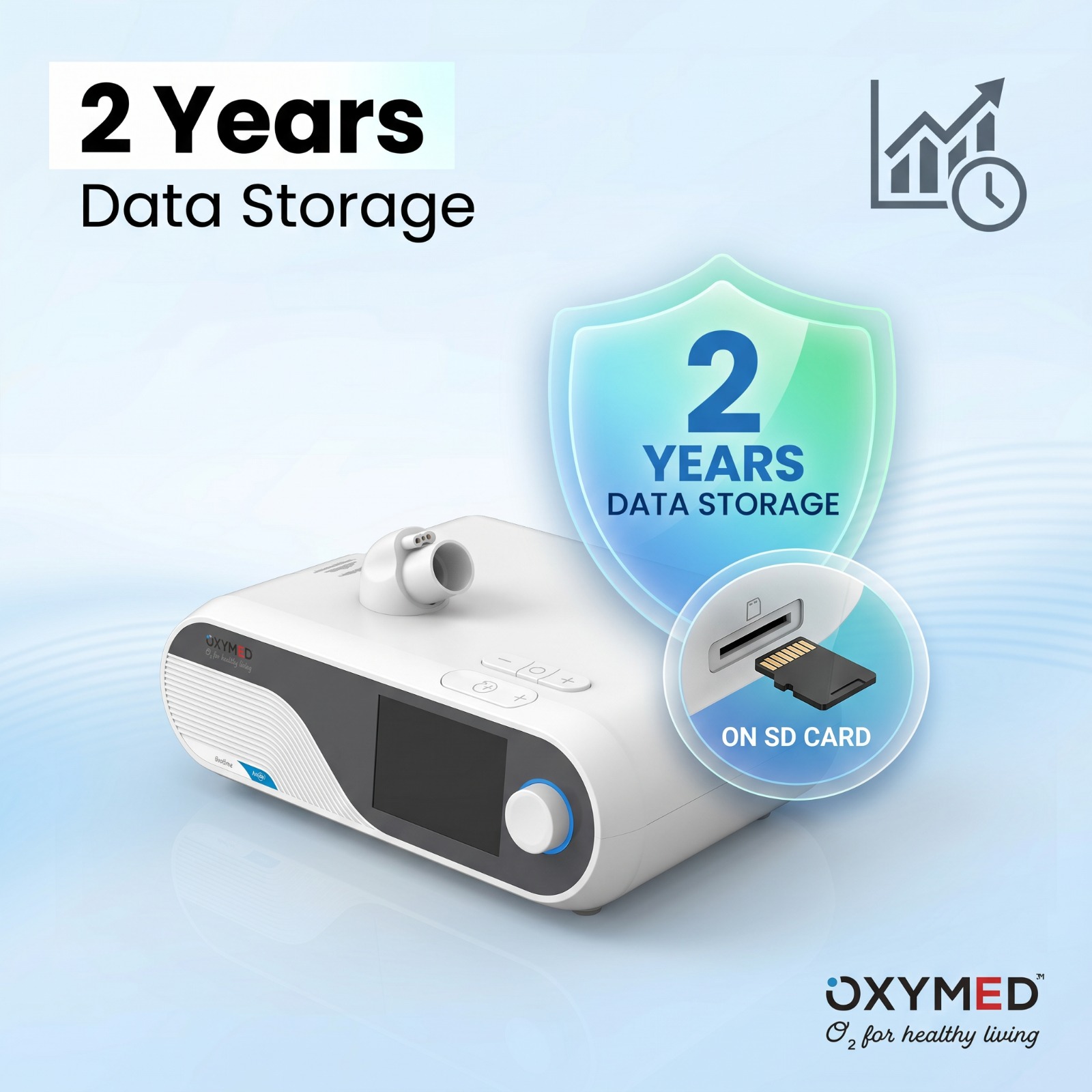 SleepEasy 2 with 2 years data storage on SD card