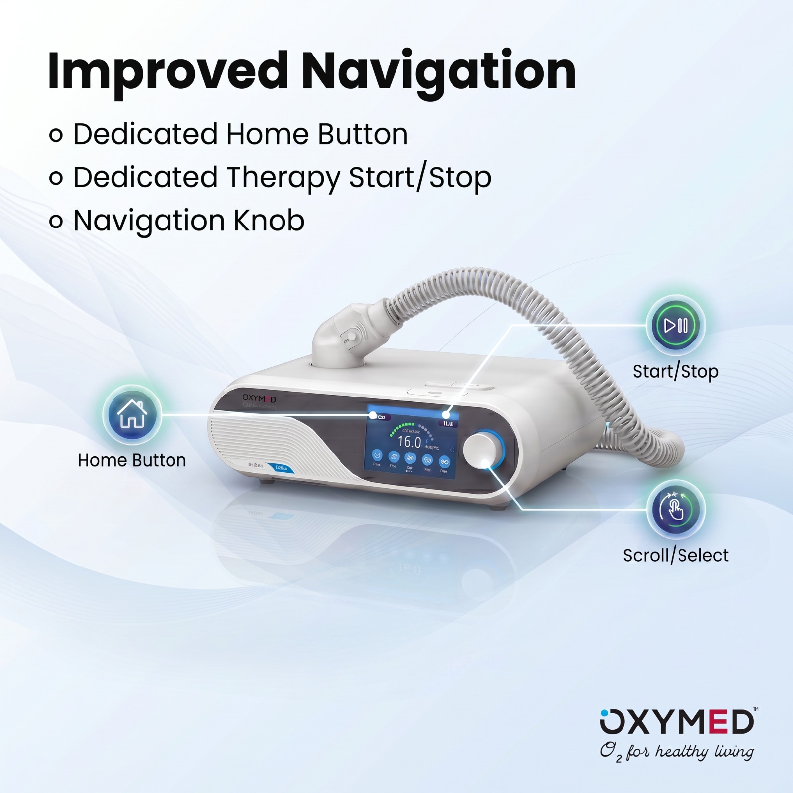 SleepEasy 2 improved navigation controls